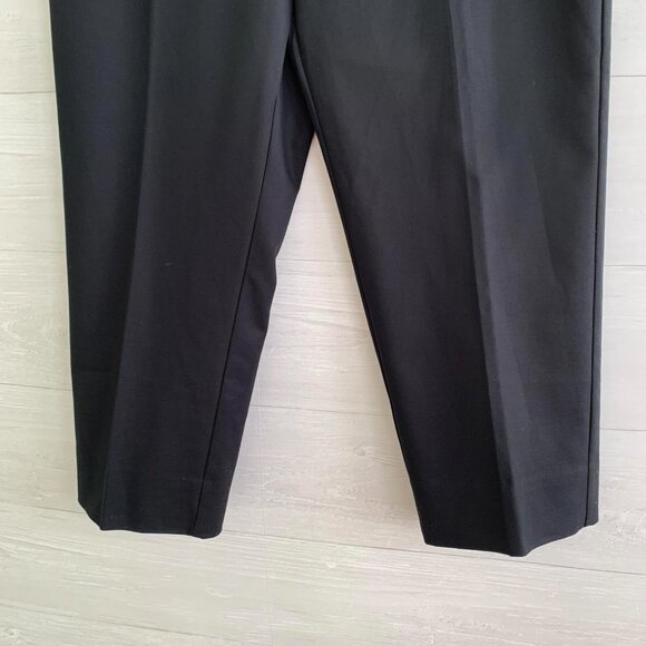 NWT Gallia Moda - Black cotton cropped pants, sz 16 - Picture 3 of 6
